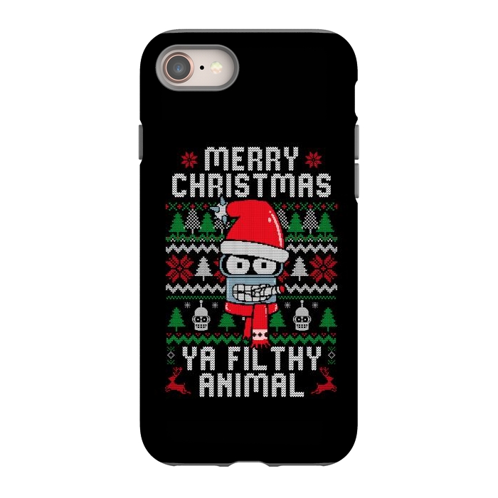 iPhone SE StrongFit Merry Christmas Ya Filthy Animal by eduely