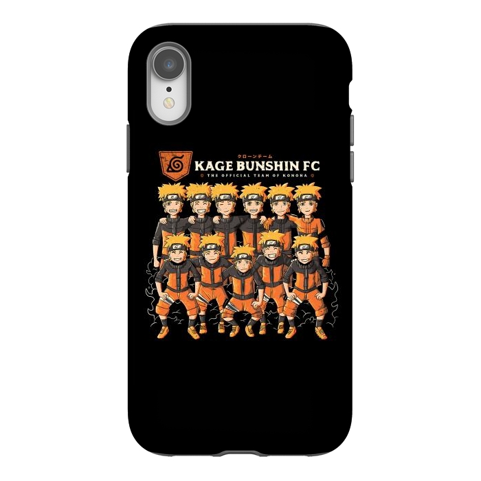 iPhone Xr StrongFit Naruto Team by eduely