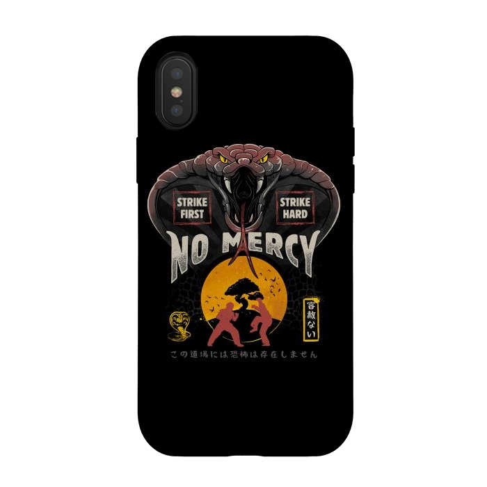 iPhone Xs / X StrongFit No Mercy Karate Classic Movie Gift by eduely