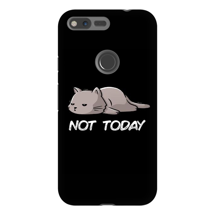 Pixel XL StrongFit Not Today Cat by eduely