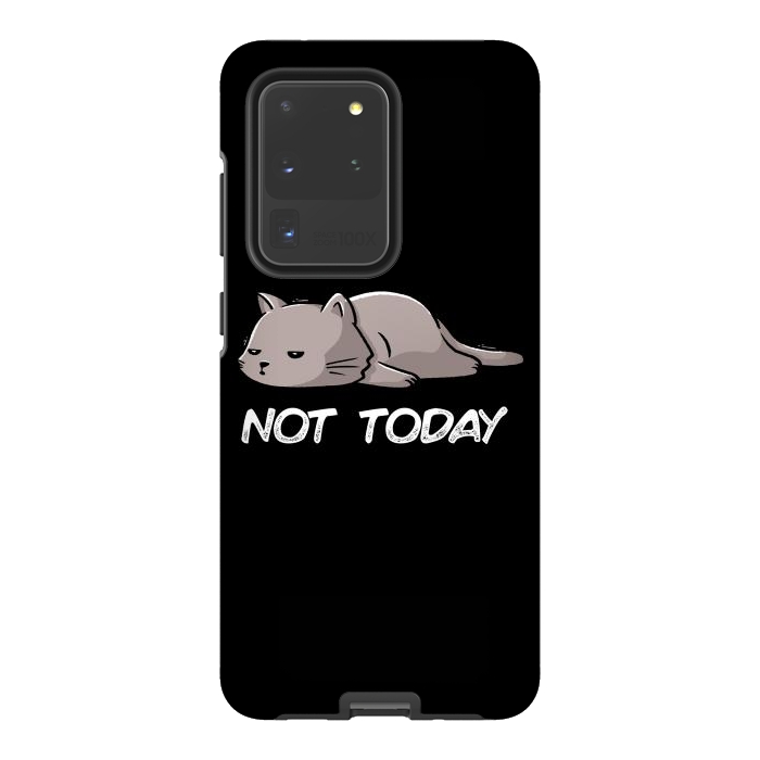 Galaxy S20 Ultra StrongFit Not Today Cat by eduely