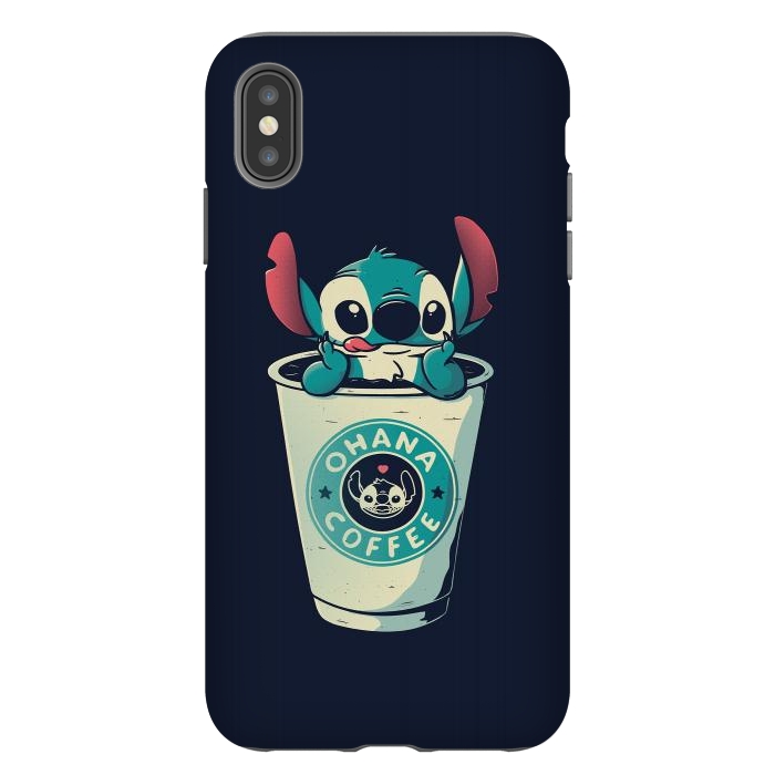 iPhone Xs Max StrongFit Ohana Coffee by eduely