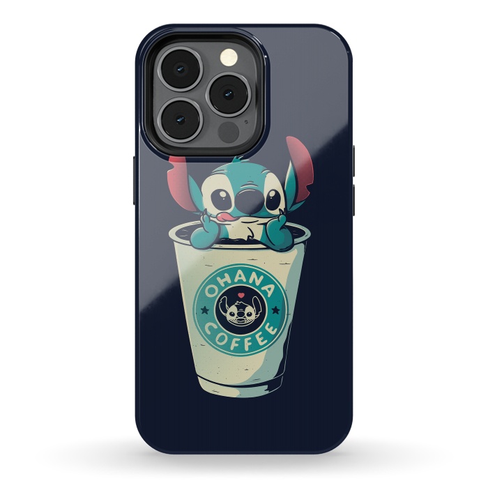iPhone 13 pro StrongFit Ohana Coffee by eduely
