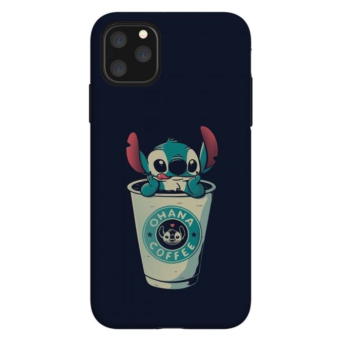 iPhone 11 Pro Max StrongFit Ohana Coffee by eduely