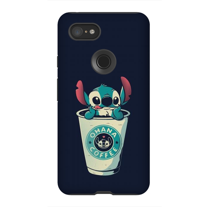 Pixel 3XL StrongFit Ohana Coffee by eduely