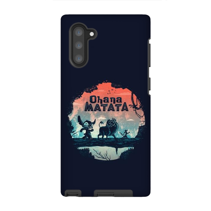 Galaxy Note 10 StrongFit Ohana Matata by eduely