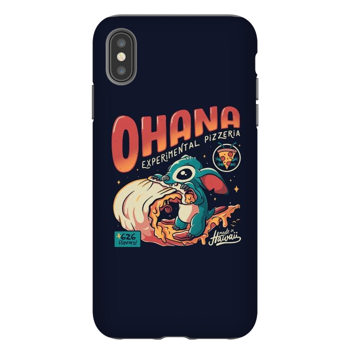 iPhone Xs Max StrongFit Ohana Pizzeria by eduely