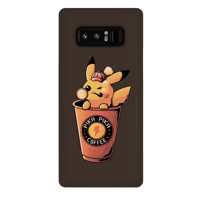 Galaxy Note 8 StrongFit Pika Pika Coffee by eduely