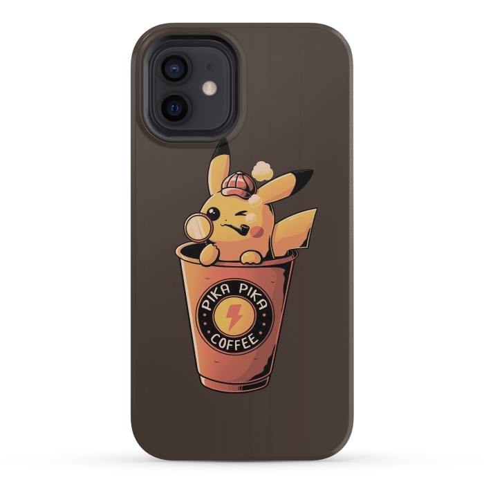 iPhone 12 mini StrongFit Pika Pika Coffee by eduely
