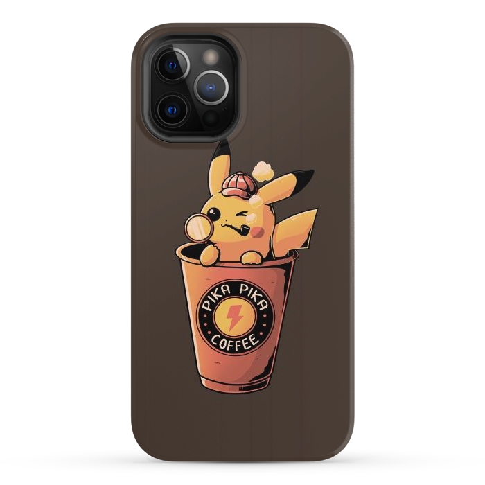 iPhone 12 Pro StrongFit Pika Pika Coffee by eduely