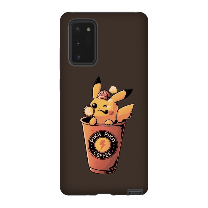 Galaxy Note 20 StrongFit Pika Pika Coffee by eduely
