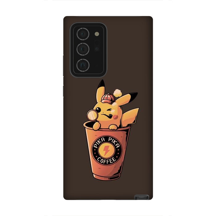 Galaxy Note 20 Ultra StrongFit Pika Pika Coffee by eduely