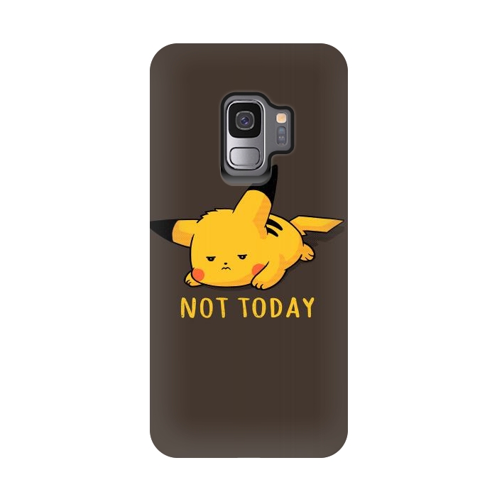 Galaxy S9 StrongFit Pikachu Not Today by eduely