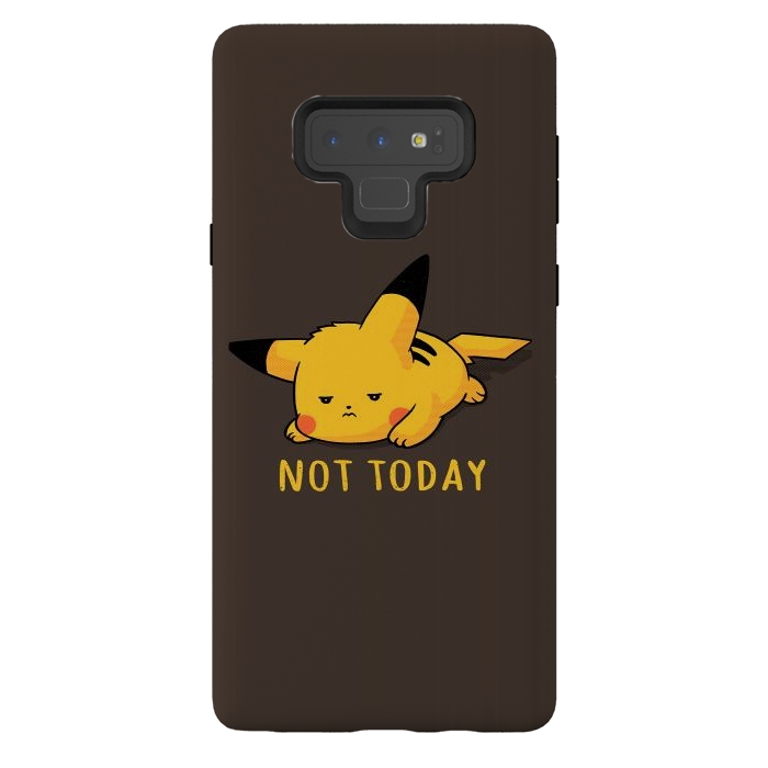 Galaxy Note 9 StrongFit Pikachu Not Today by eduely