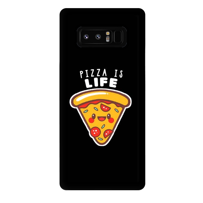 Galaxy Note 8 StrongFit Pizza is Life by eduely