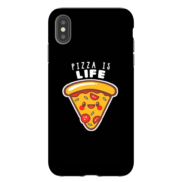 iPhone Xs Max StrongFit Pizza is Life by eduely
