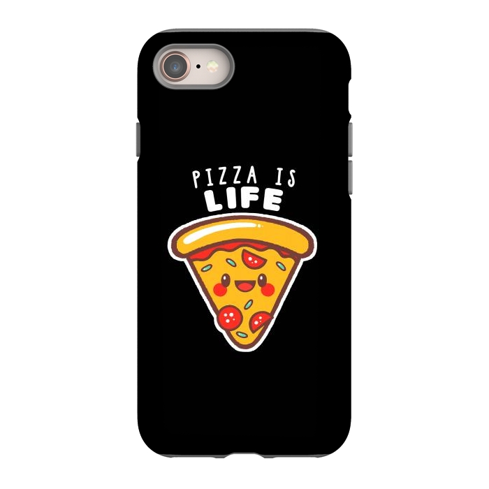 iPhone SE StrongFit Pizza is Life by eduely