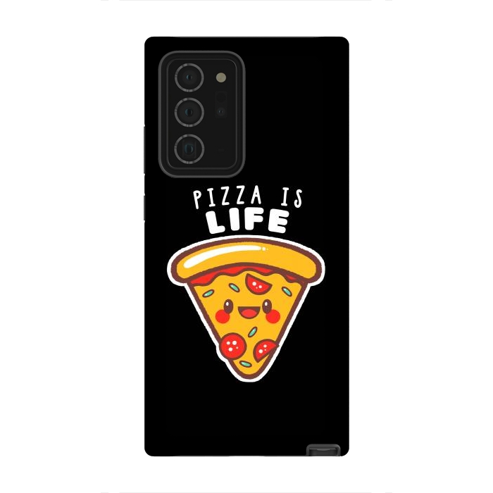 Galaxy Note 20 Ultra StrongFit Pizza is Life by eduely