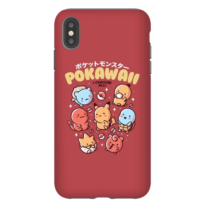 iPhone Xs Max StrongFit Pokawaii by eduely
