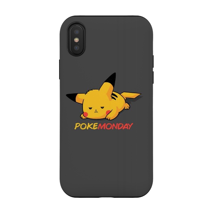 iPhone Xs / X StrongFit Pokemonday by eduely