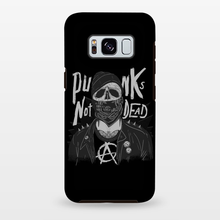 Galaxy S8 plus StrongFit Punk Skull by eduely