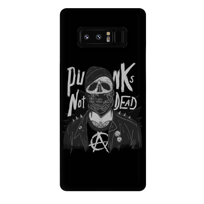 Galaxy Note 8 StrongFit Punk Skull by eduely