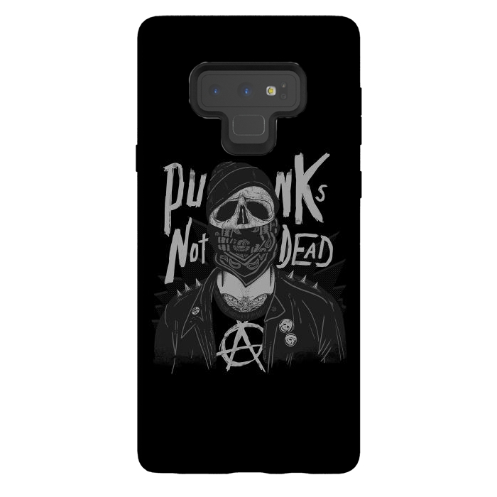 Galaxy Note 9 StrongFit Punk Skull by eduely