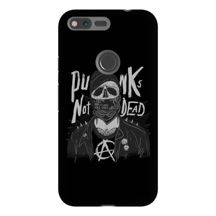 Pixel XL StrongFit Punk Skull by eduely