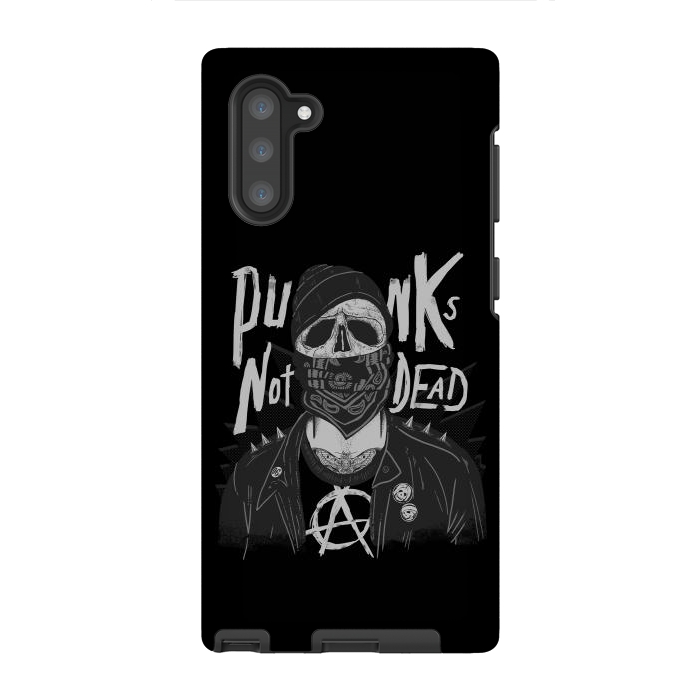 Galaxy Note 10 StrongFit Punk Skull by eduely