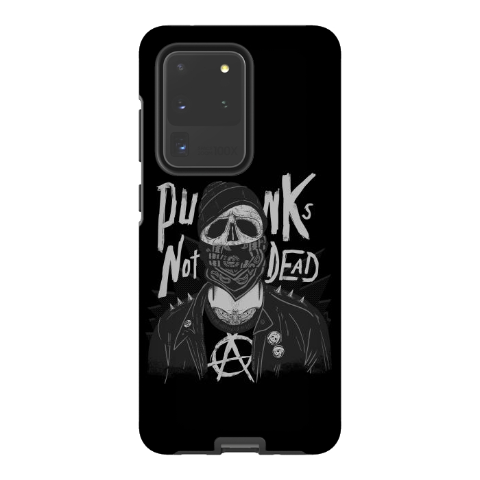Galaxy S20 Ultra StrongFit Punk Skull by eduely