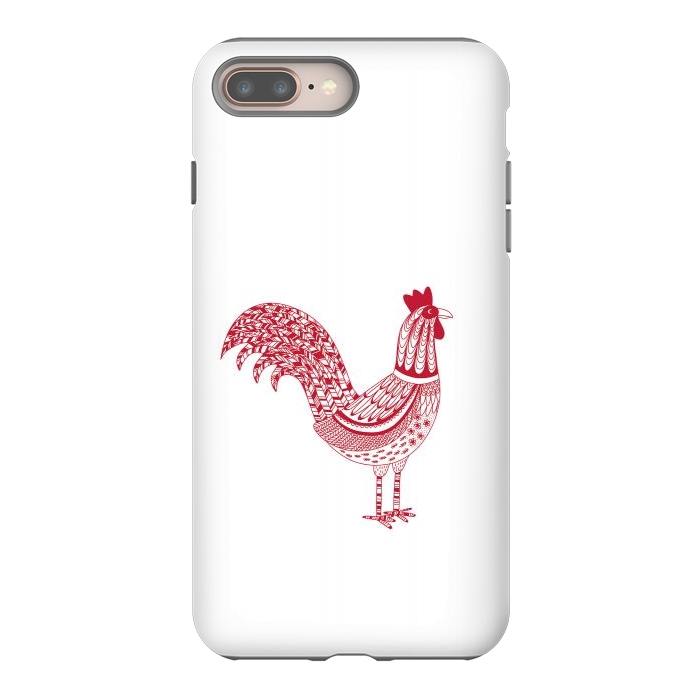 iPhone 7 plus StrongFit The Most Magnificent Rooster in the Chicken Coop by Nic Squirrell