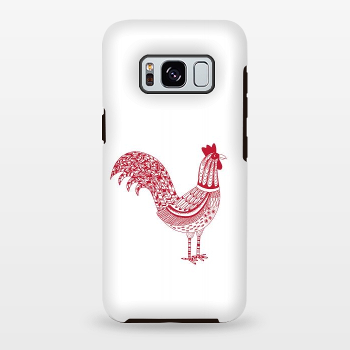 Galaxy S8 plus StrongFit The Most Magnificent Rooster in the Chicken Coop by Nic Squirrell