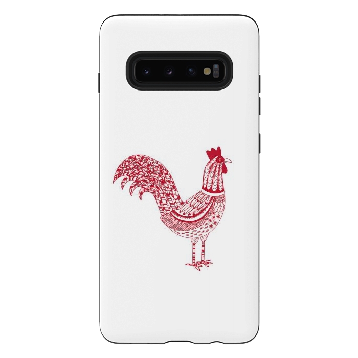 Galaxy S10 plus StrongFit The Most Magnificent Rooster in the Chicken Coop by Nic Squirrell