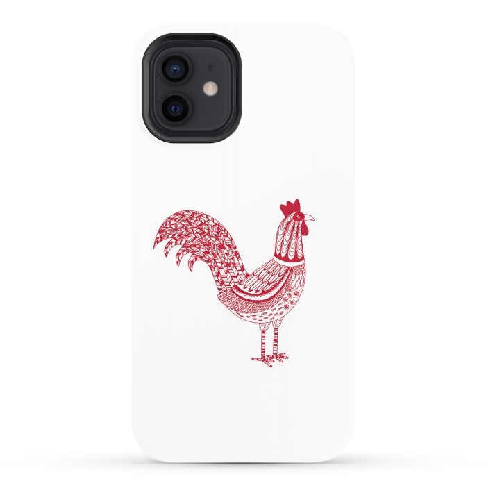 iPhone 12 StrongFit The Most Magnificent Rooster in the Chicken Coop by Nic Squirrell