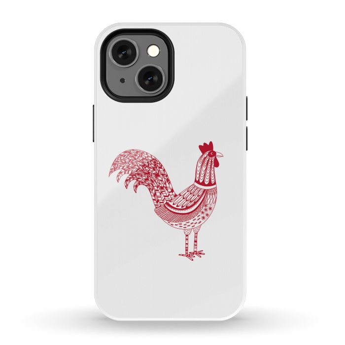 iPhone 13 mini StrongFit The Most Magnificent Rooster in the Chicken Coop by Nic Squirrell