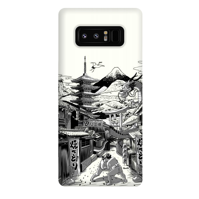 Galaxy Note 8 StrongFit Alley in Japan with Dragon by Alberto