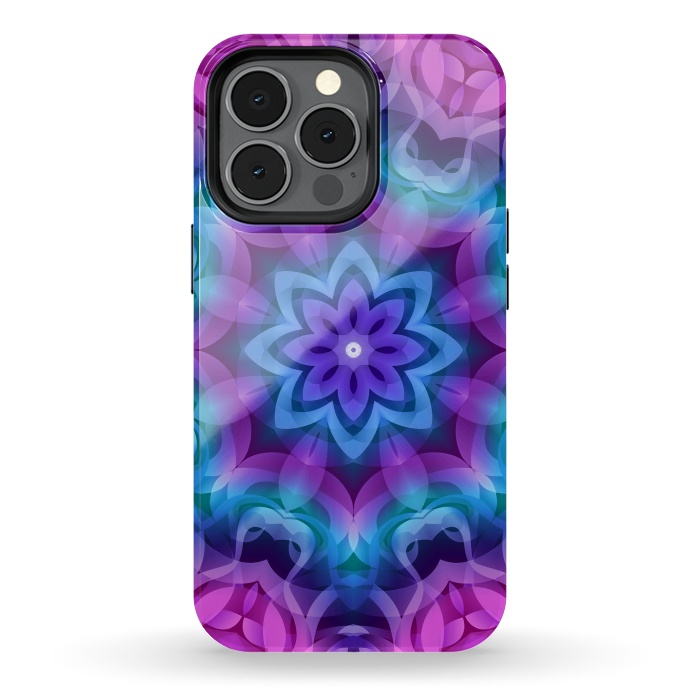 iPhone 13 pro StrongFit Floral Abstract G269 by Medusa GraphicArt