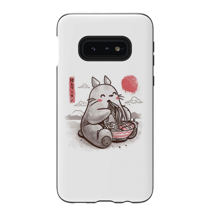 Galaxy S10e StrongFit Ramen Neighbor Cute Funny Gift by eduely