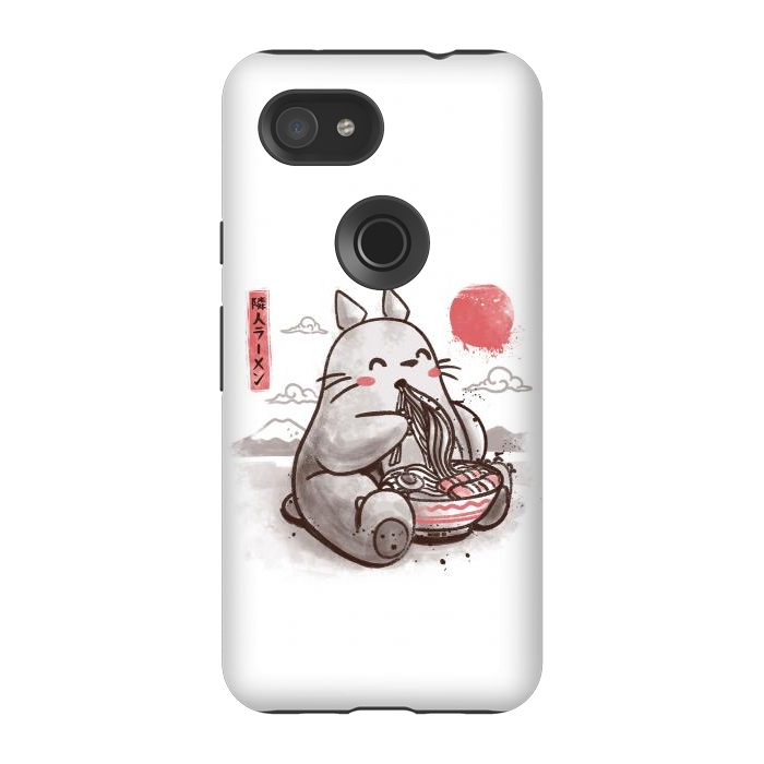Pixel 3A StrongFit Ramen Neighbor Cute Funny Gift by eduely