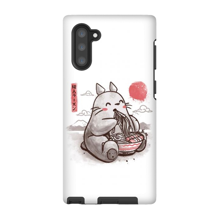 Galaxy Note 10 StrongFit Ramen Neighbor Cute Funny Gift by eduely