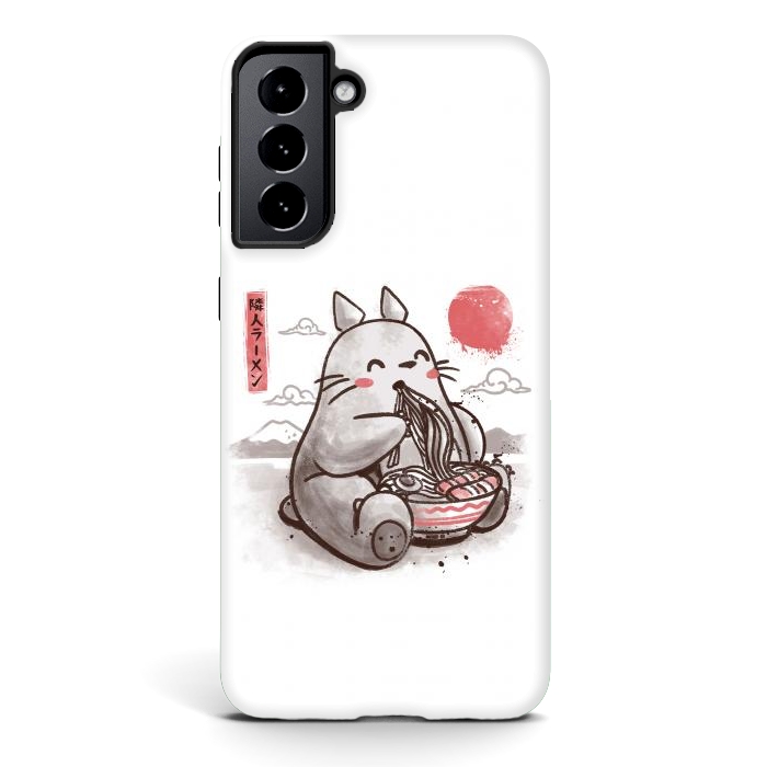 Galaxy S21 plus StrongFit Ramen Neighbor Cute Funny Gift by eduely