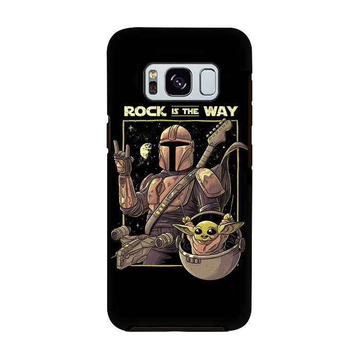 Galaxy S8 StrongFit Rock is the Way Funny Cute Music Gift by eduely
