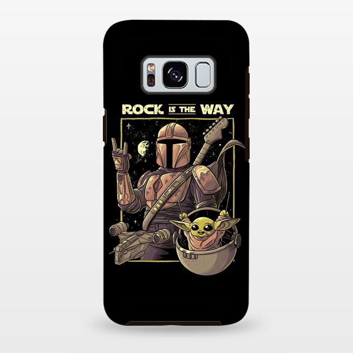 Galaxy S8 plus StrongFit Rock is the Way Funny Cute Music Gift by eduely
