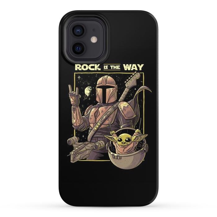 iPhone 12 StrongFit Rock is the Way Funny Cute Music Gift by eduely