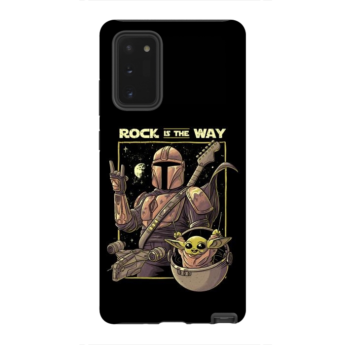 Galaxy Note 20 StrongFit Rock is the Way Funny Cute Music Gift by eduely