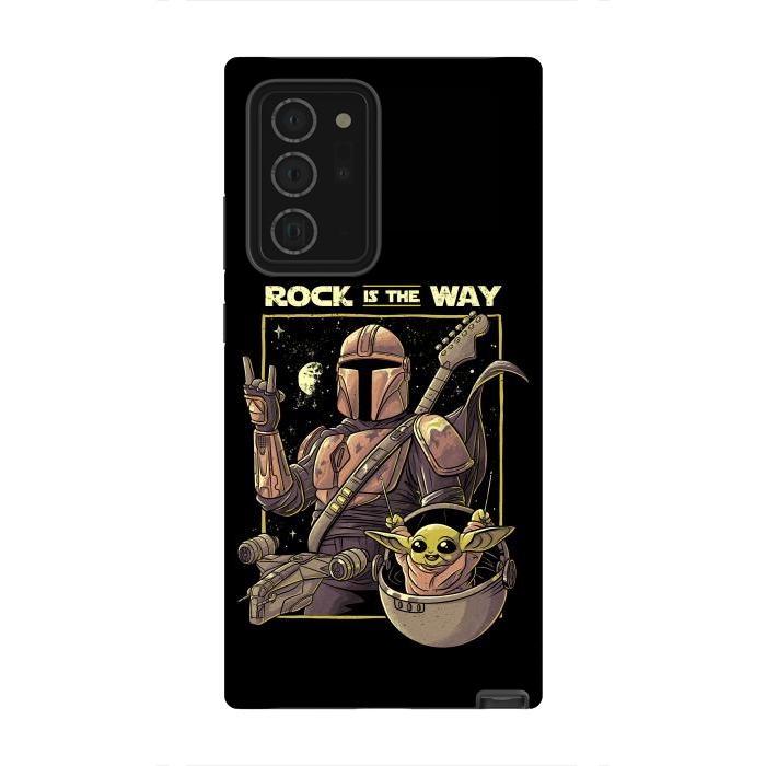 Galaxy Note 20 Ultra StrongFit Rock is the Way Funny Cute Music Gift by eduely