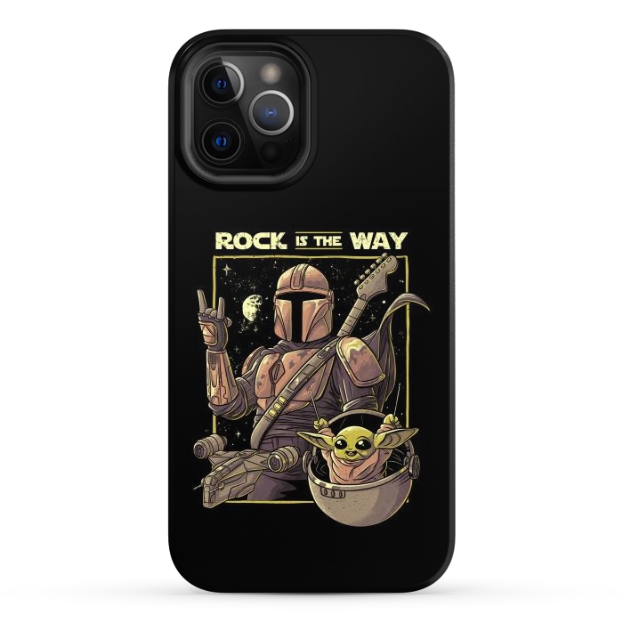 iPhone 12 Pro Max StrongFit Rock is the Way Funny Cute Music Gift by eduely