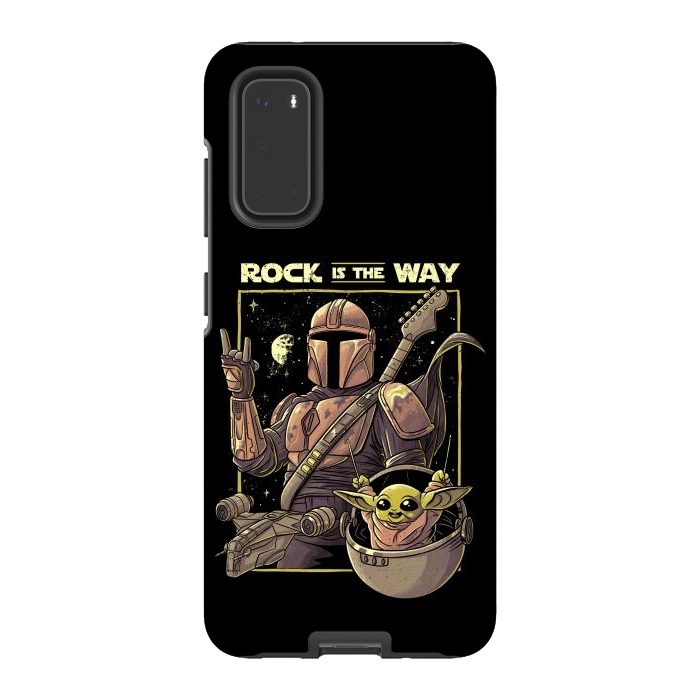 Galaxy S20 StrongFit Rock is the Way Funny Cute Music Gift by eduely
