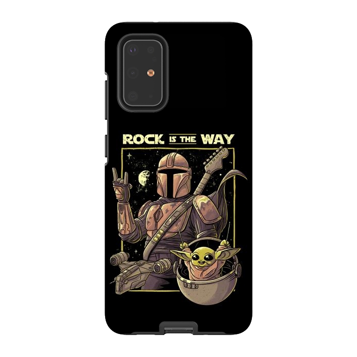 Galaxy S20 Plus StrongFit Rock is the Way Funny Cute Music Gift by eduely
