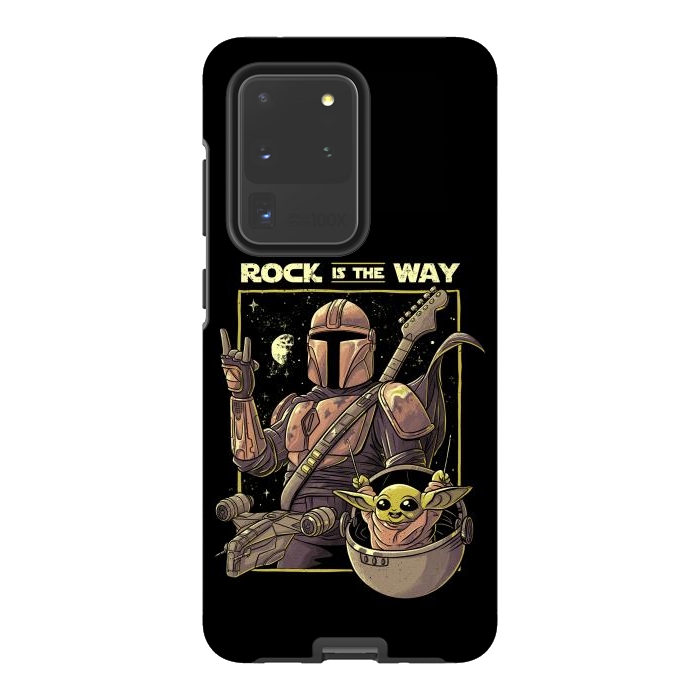 Galaxy S20 Ultra StrongFit Rock is the Way Funny Cute Music Gift by eduely